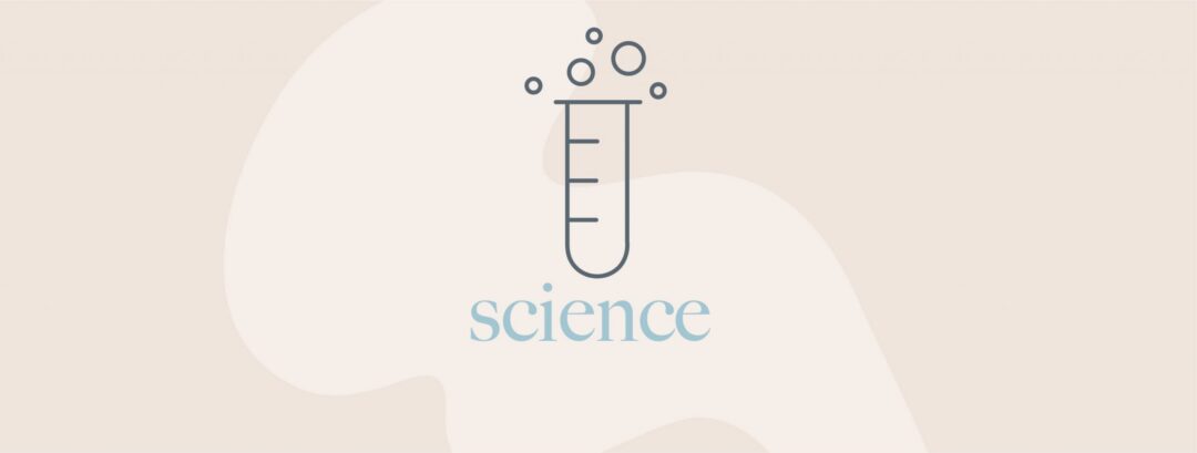 Science Category Card test tube peptides microbiome sleep